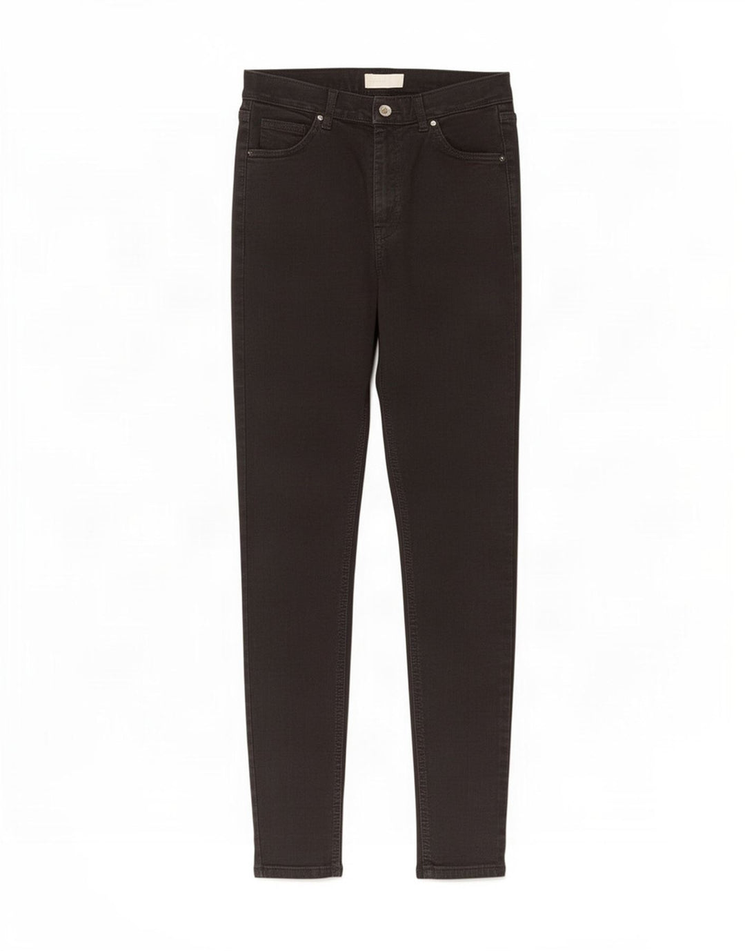 Topshop Dame Skinny Jeans W30 L27 Sort Elastan