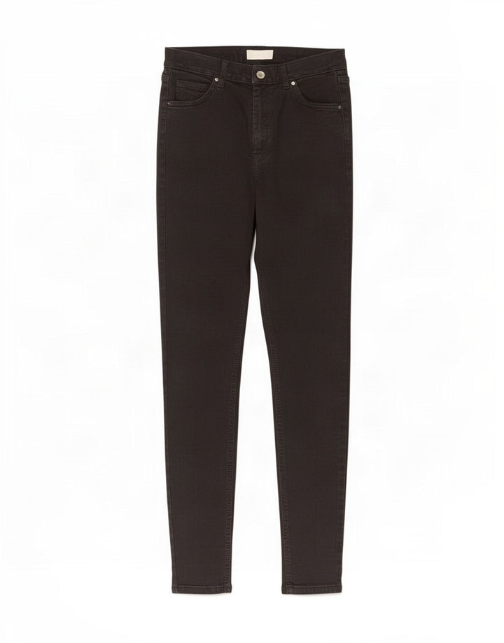 Topshop Dame Skinny Jeans W30 L27 Sort Elastan