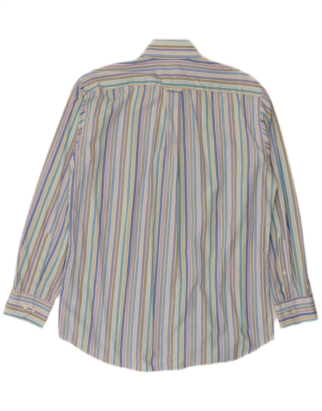 Gant Herre Dress Fit skjorte Medium Flerfarvet stribet bomuld