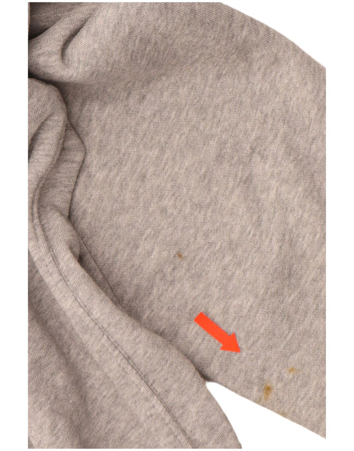 NIKE sweatshirt til mænd mellem grå bomuld