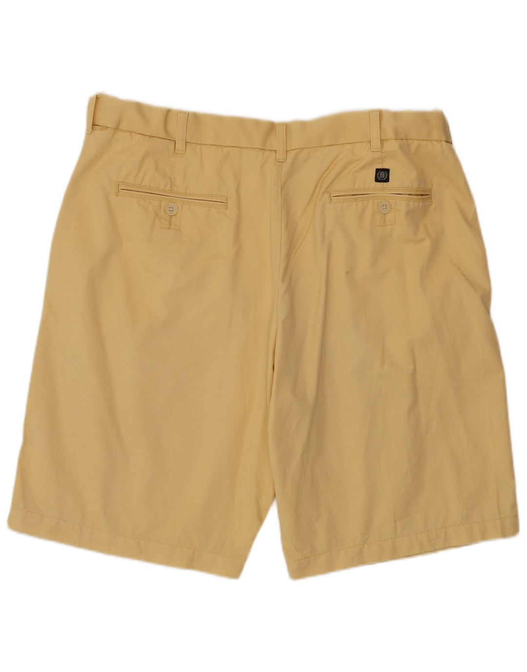 Marks & Spencer Herre Chino Shorts W36 Large Yellow Bomuld