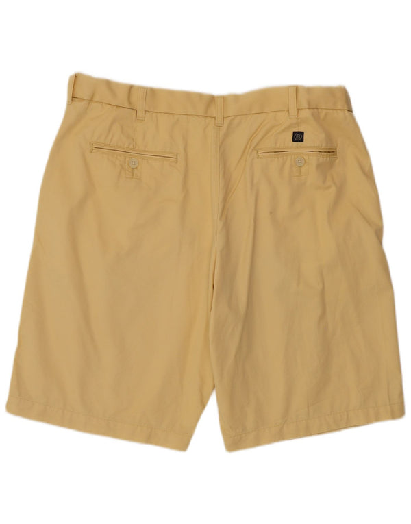 Marks & Spencer Herre Chino Shorts W36 Large Yellow Bomuld