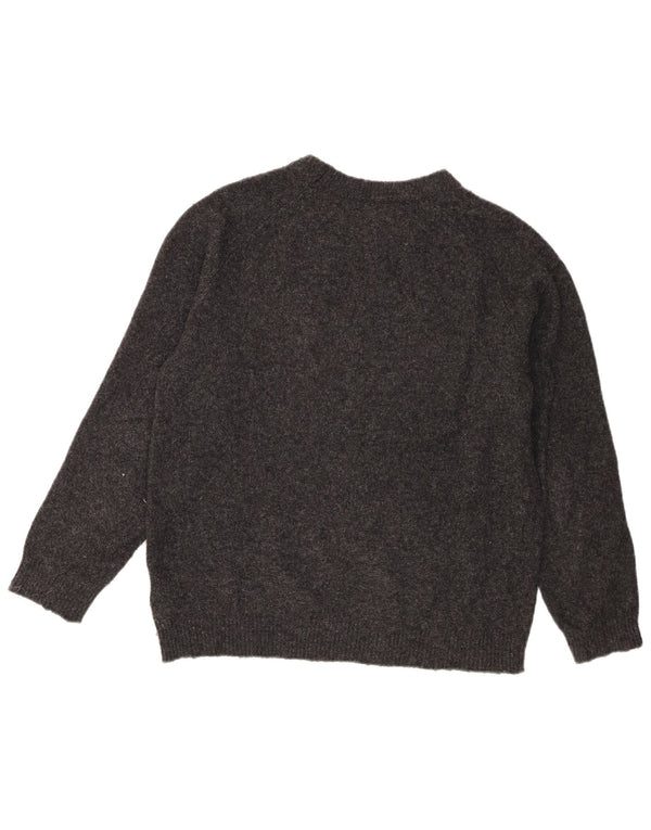 Zara drenge sweater med rund hals 13-14 år Grå polyester