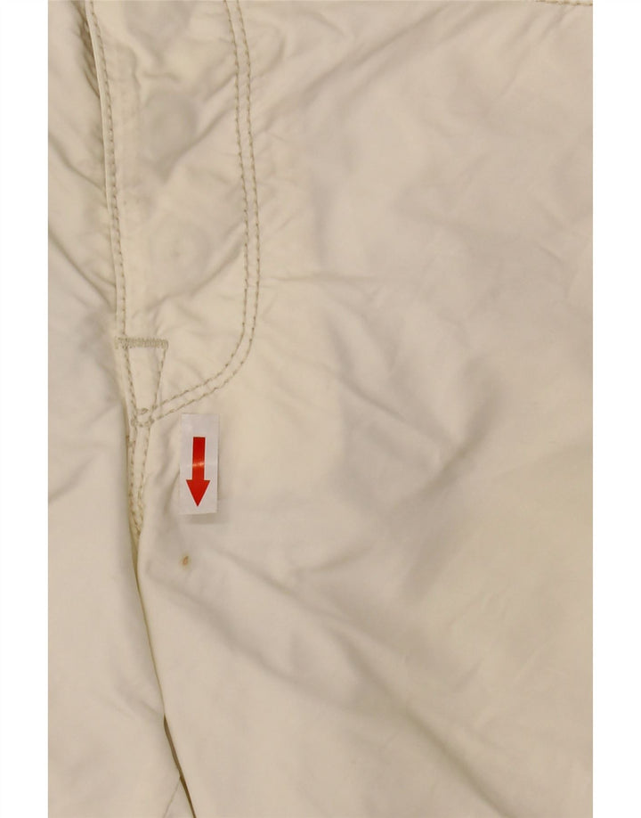 Roy Rogers Dame Casual Shorts IT 48 XL W34 Off White Polyamid