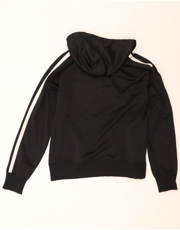 Nike Herre Air Zip Hoodie Sweater Large Black Colourblock Polyester