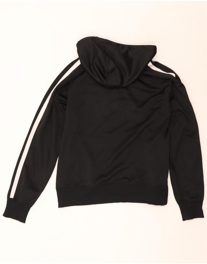 Nike Herre Air Zip Hoodie Sweater Large Black Colourblock Polyester