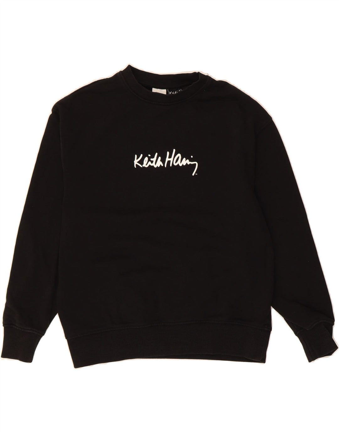 ZARA Boys Graphic Sweatshirt Jumper 11-12 Years Black Cotton Vintage Zara and Second-Hand Zara from Messina Hembry 