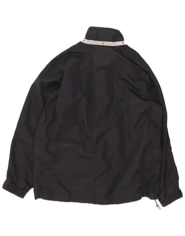 Helly Hansen Herre Loose Fit Windbreaker Jacket UK 40 Large Black Polyester