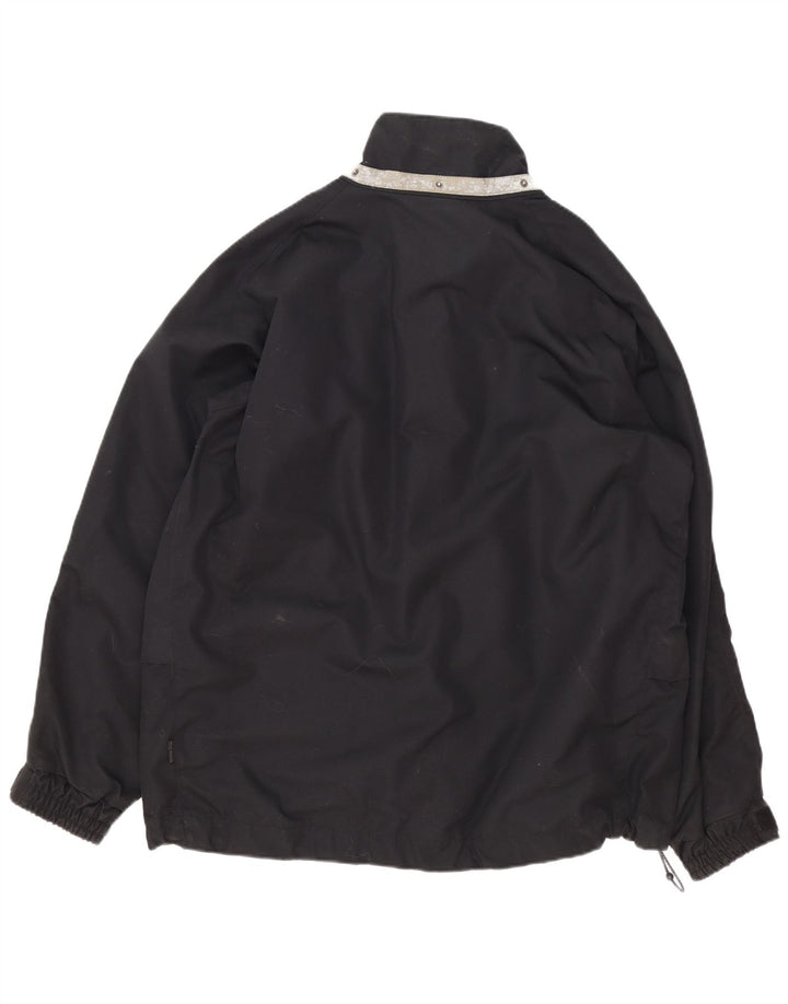 Helly Hansen Herre Loose Fit Windbreaker Jacket UK 40 Large Black Polyester