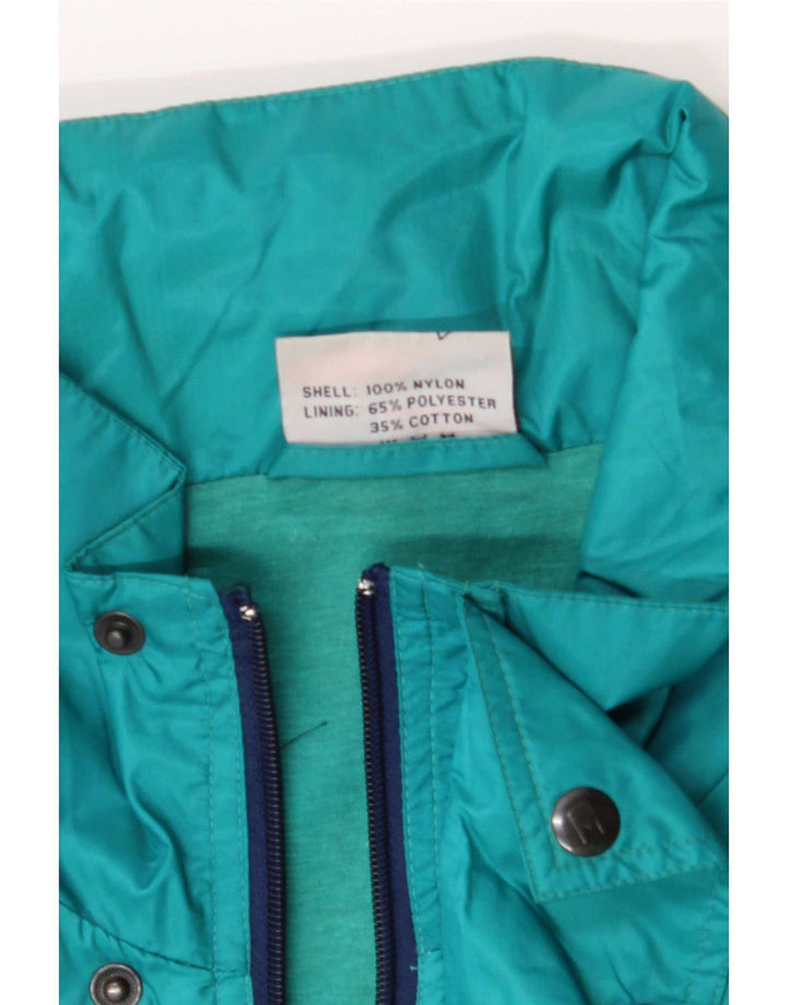 Master Træningsdragt med hætte til mænd Topjakke XL Blå Colourblock Nylon