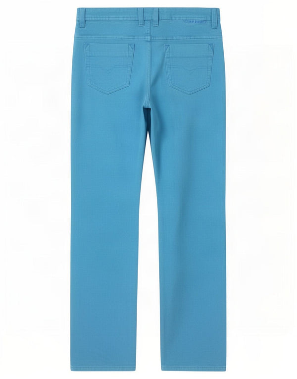 Diesel Straight Jeans til mænd W30 L32 Blå Bomuld