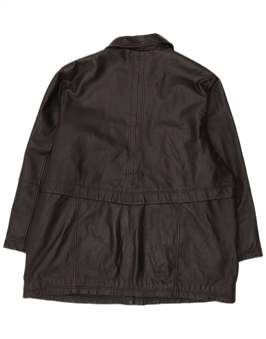 Canda Herre Læderjakke IT 52 XL Sort Læder