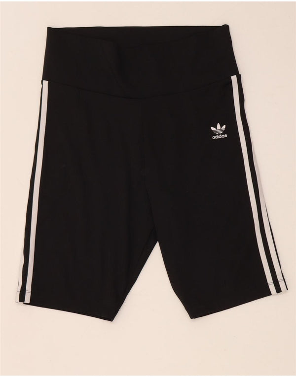 Adidas sportsshorts til kvinder UK 14 Large Black Polyester