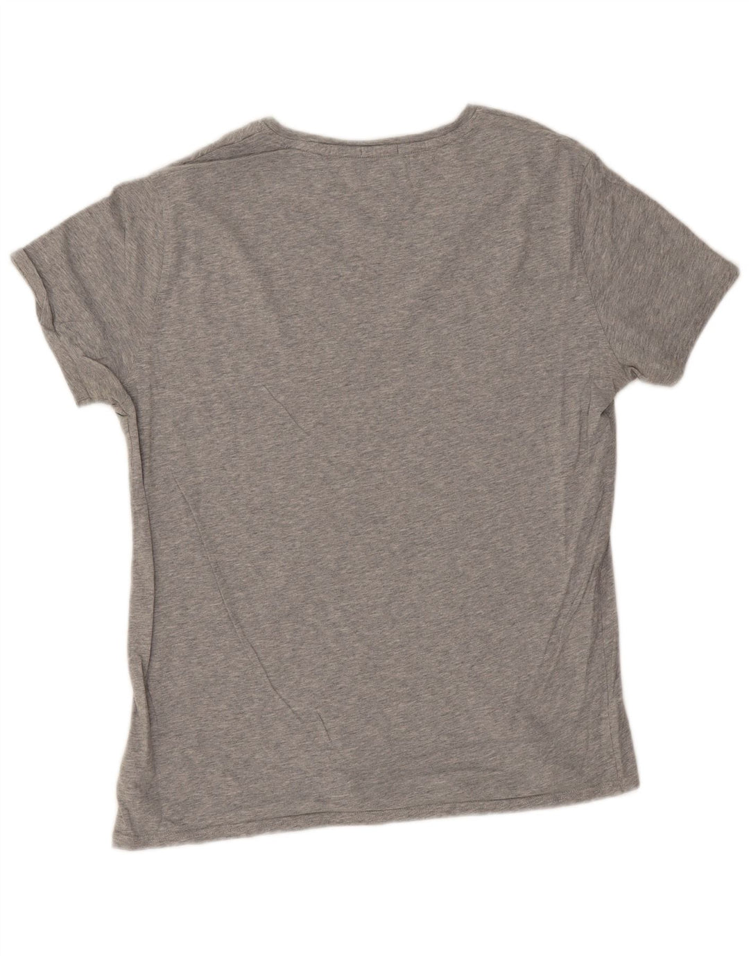 Tommy Hilfiger Herre Regular Fit T-Shirt Top XL Grå Bomuld