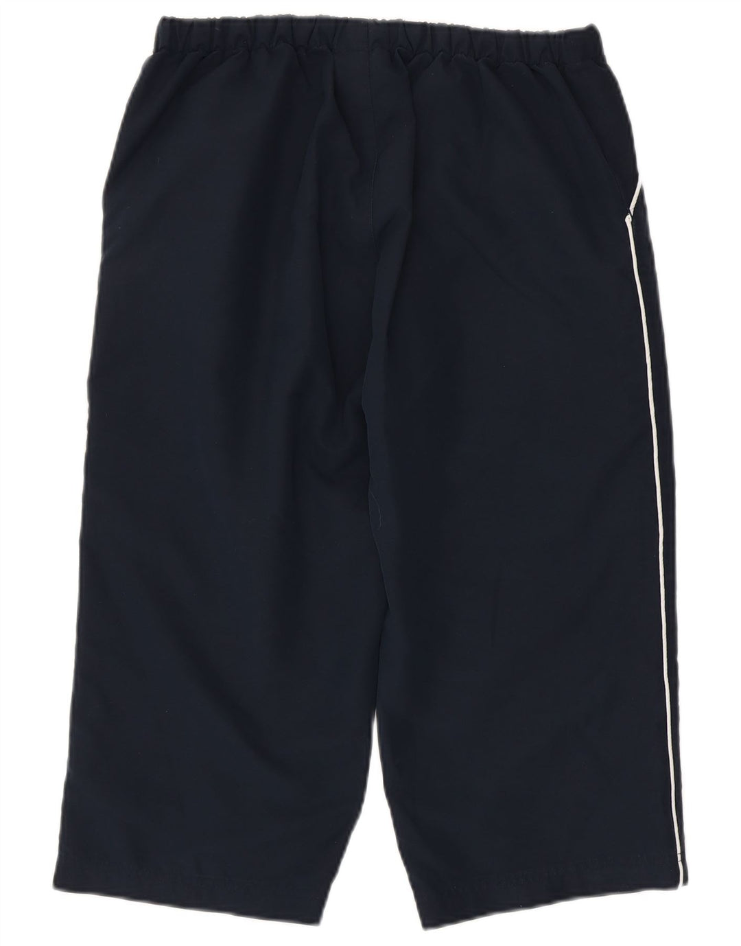 Reebok Dame Capri Træningsdragt Bukser UK 14 Medium Navy Blue Polyester