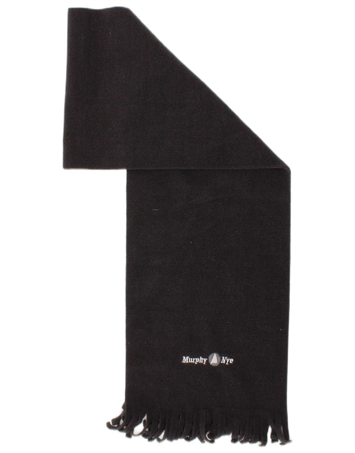 MURPHY & NYE Mens Fleece Rectangle Scarf One Size Grey Classic
