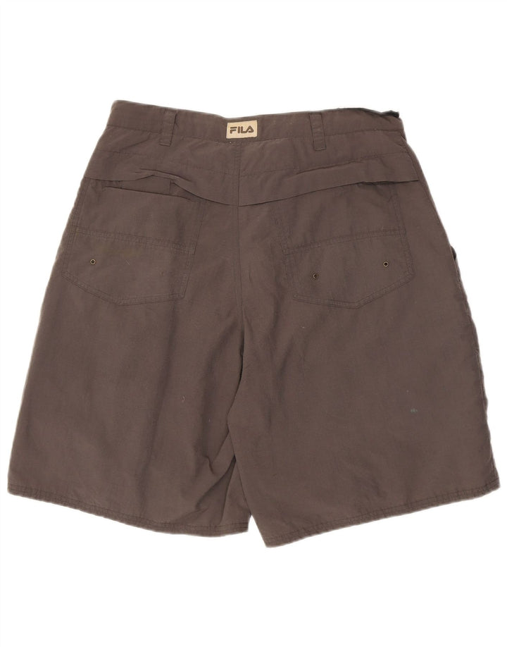 FILA Chino Shorts til mænd W36 Large Grå Polyamid