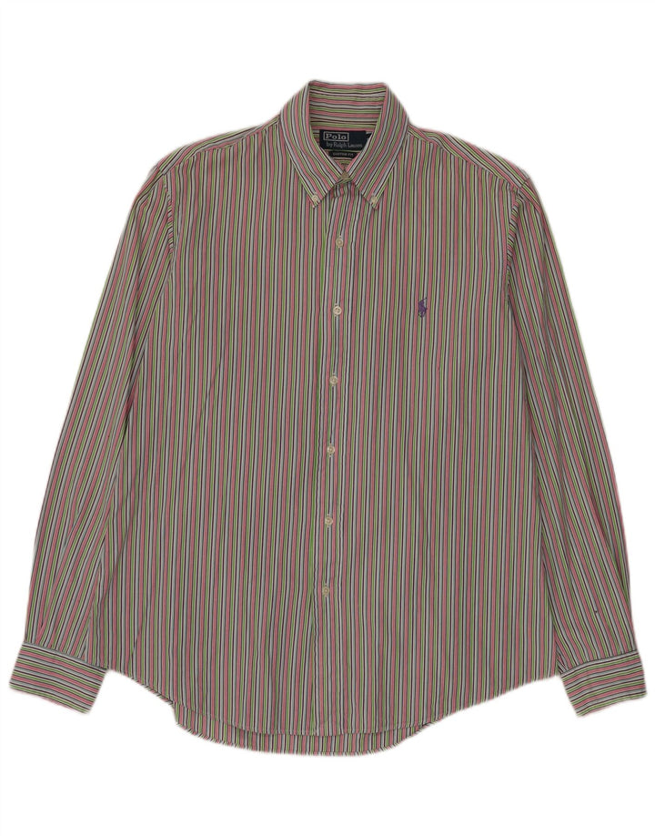 Polo Ralph Lauren Herreskjorte str. 40/41 16 Stor flerfarvet stribet