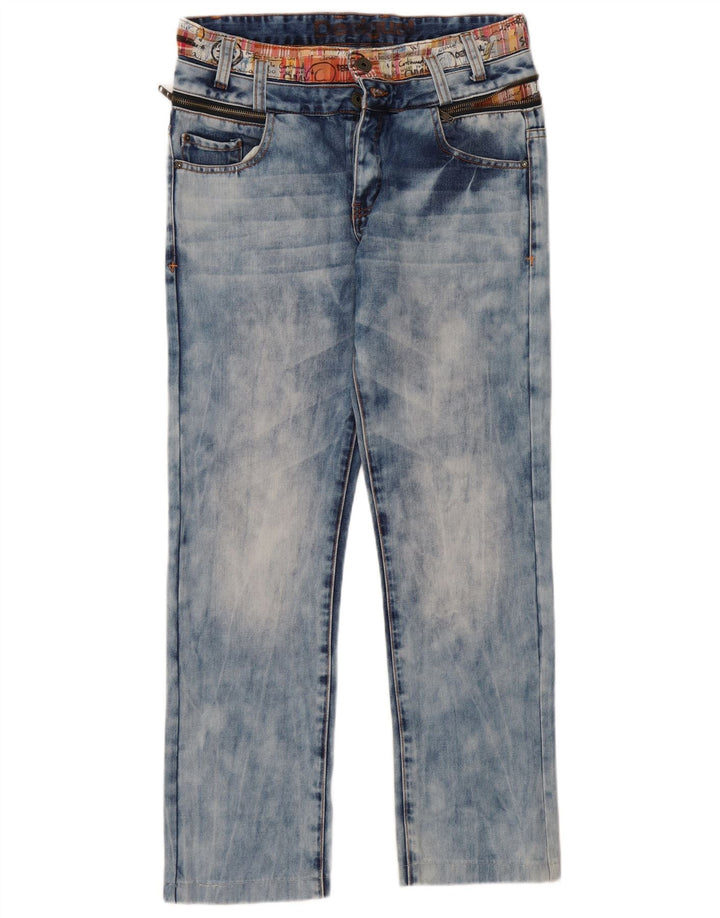 Desigual Straight Jeans til mænd W32 L30 Blå Bomuld