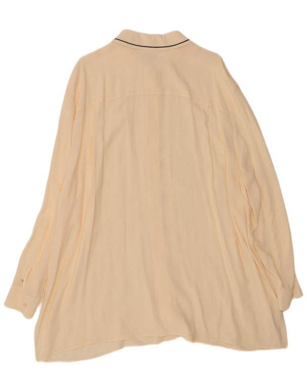 TOMMY HILFIGER skjortebluse til kvinder UK 26 5XL Beige