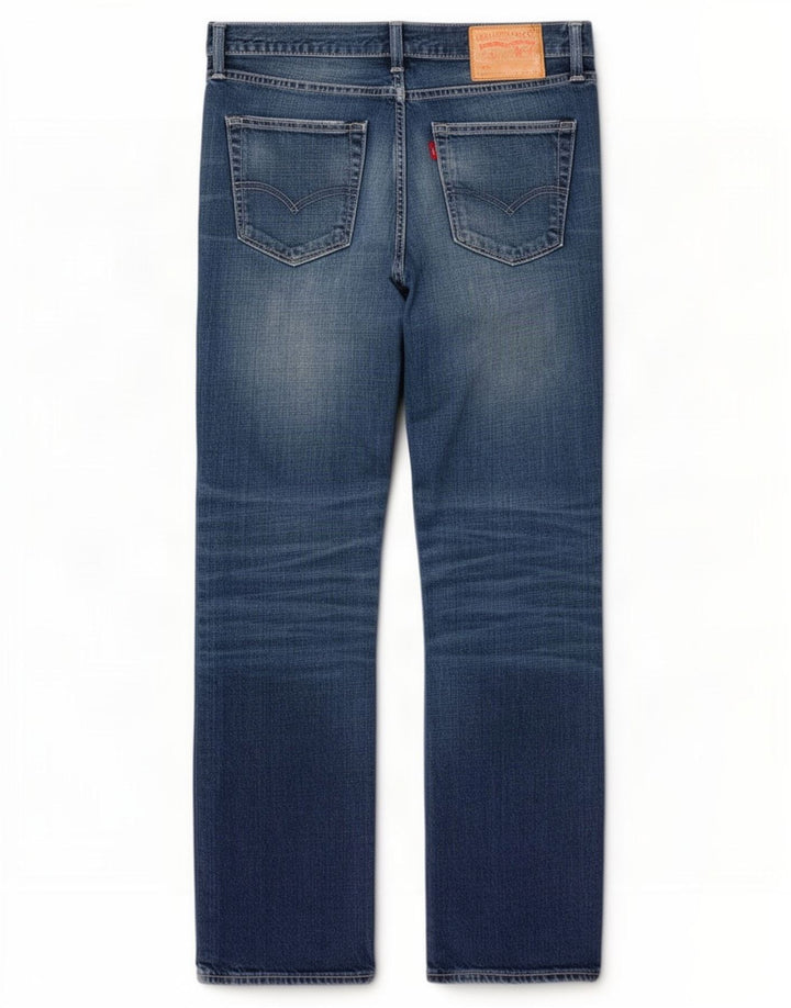 Levi's Herre 527 Bootcut Jeans W34 L32 Blå Bomuld