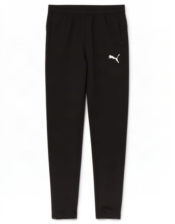 Puma Mens Tracksuit Trousers Medium Black Polyester