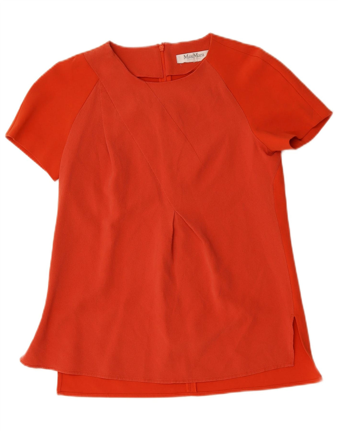 MAX MARA Damebluse Top UK 12 Medium Rød