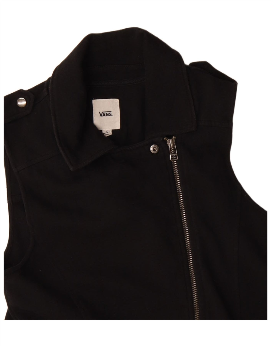 Vans Womens Military Gilet UK 12 Medium Black