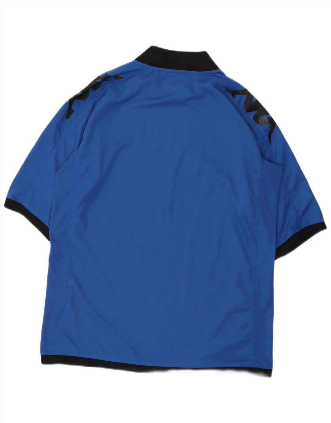 KAPPA Herre Grafisk T-Shirt Top 2XL Blå Polyester