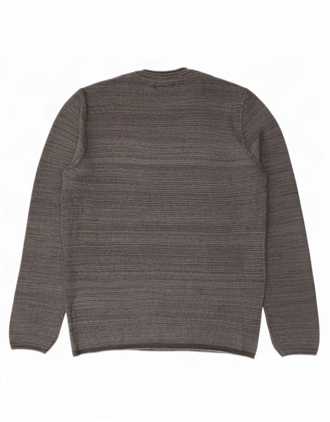 Jack & Jones herre sweater med rund hals, lille grå bomuld