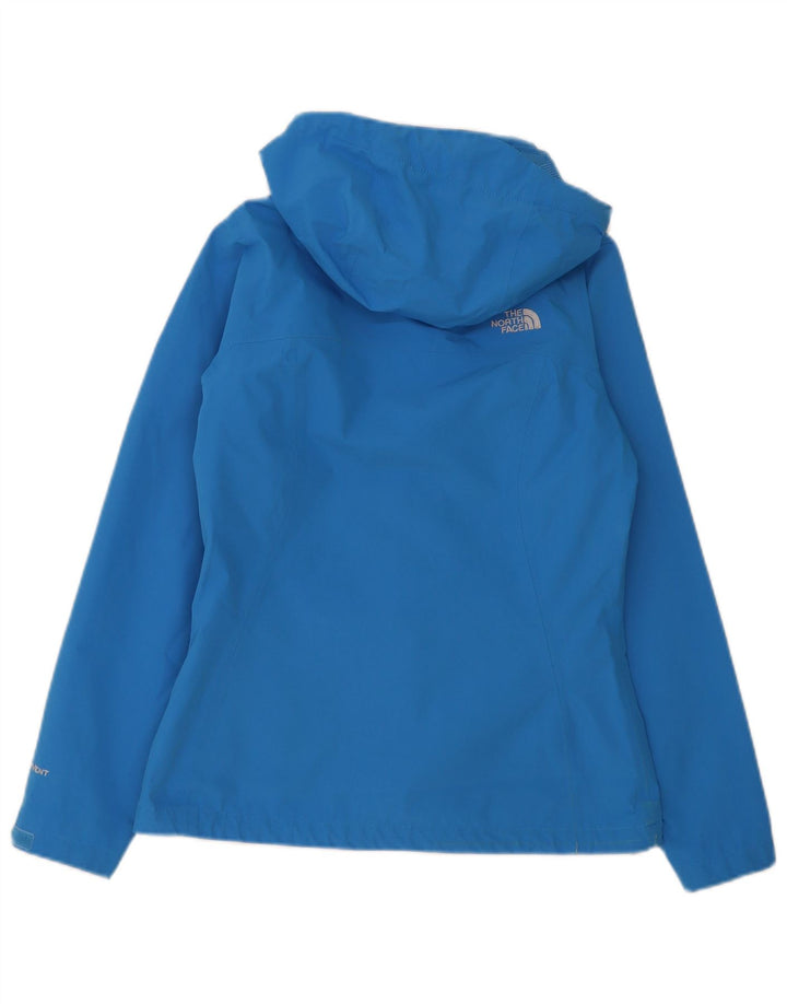 The North Face Regnjakke med hætte til kvinder UK 10 Lille blå polyester