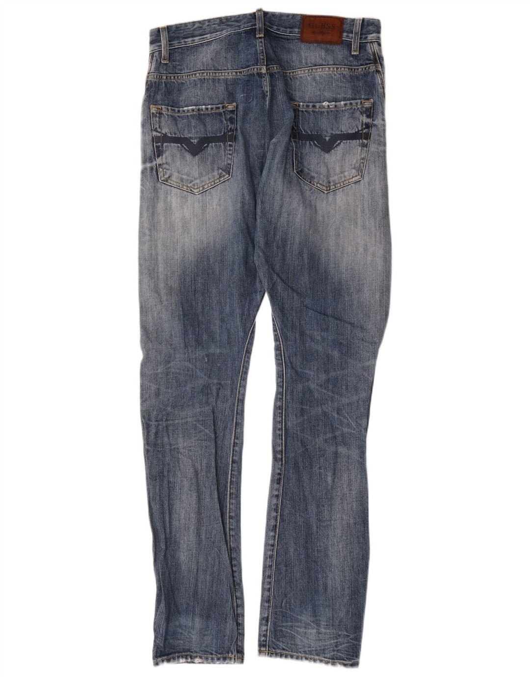 Guess Slim Jeans til mænd W30 L34 blå bomuld