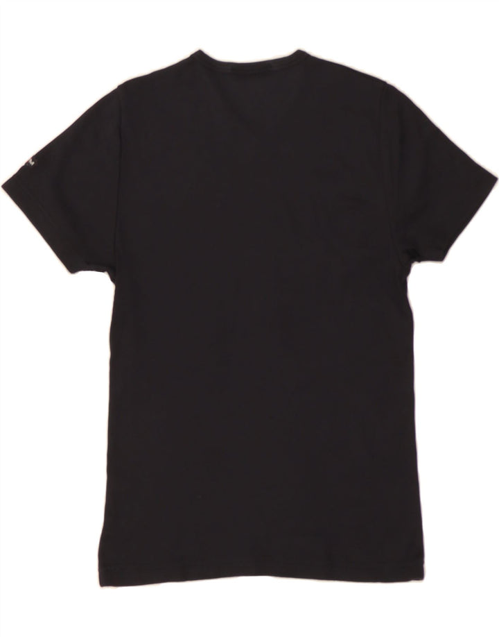 GYMNASIUM Womens T-Shirt Top UK 12 Medium Black Vintage Gymnasium and Second-Hand Gymnasium from Messina Hembry 