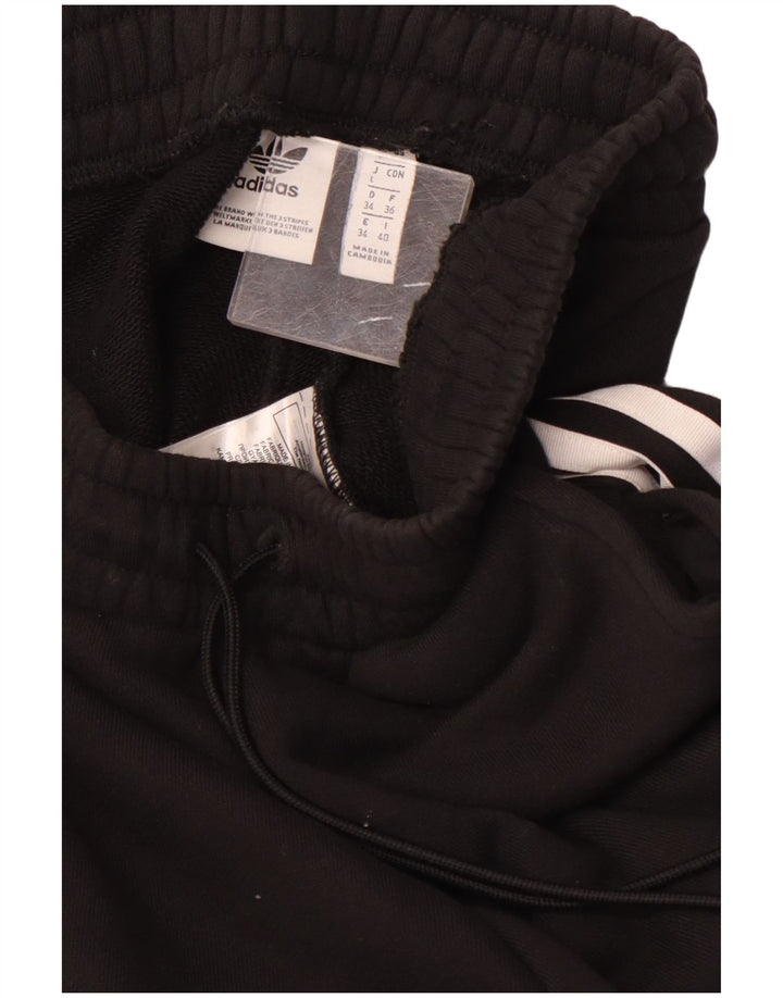 ADIDAS Træningsdragt til kvinder Joggers UK 8 Small Black Bomuld