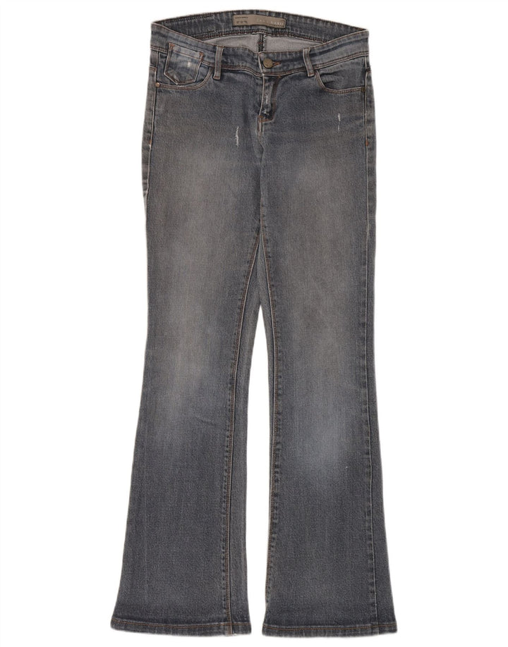 Zara Dame Flared Jeans EU 36 XS W26 L30 Blå