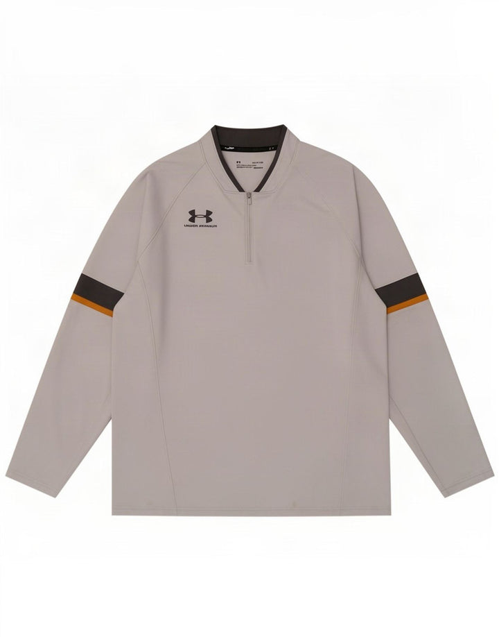 Under Armour Herre Cold Gear Pullover Træningsdragt Top XL Grå Colourblock