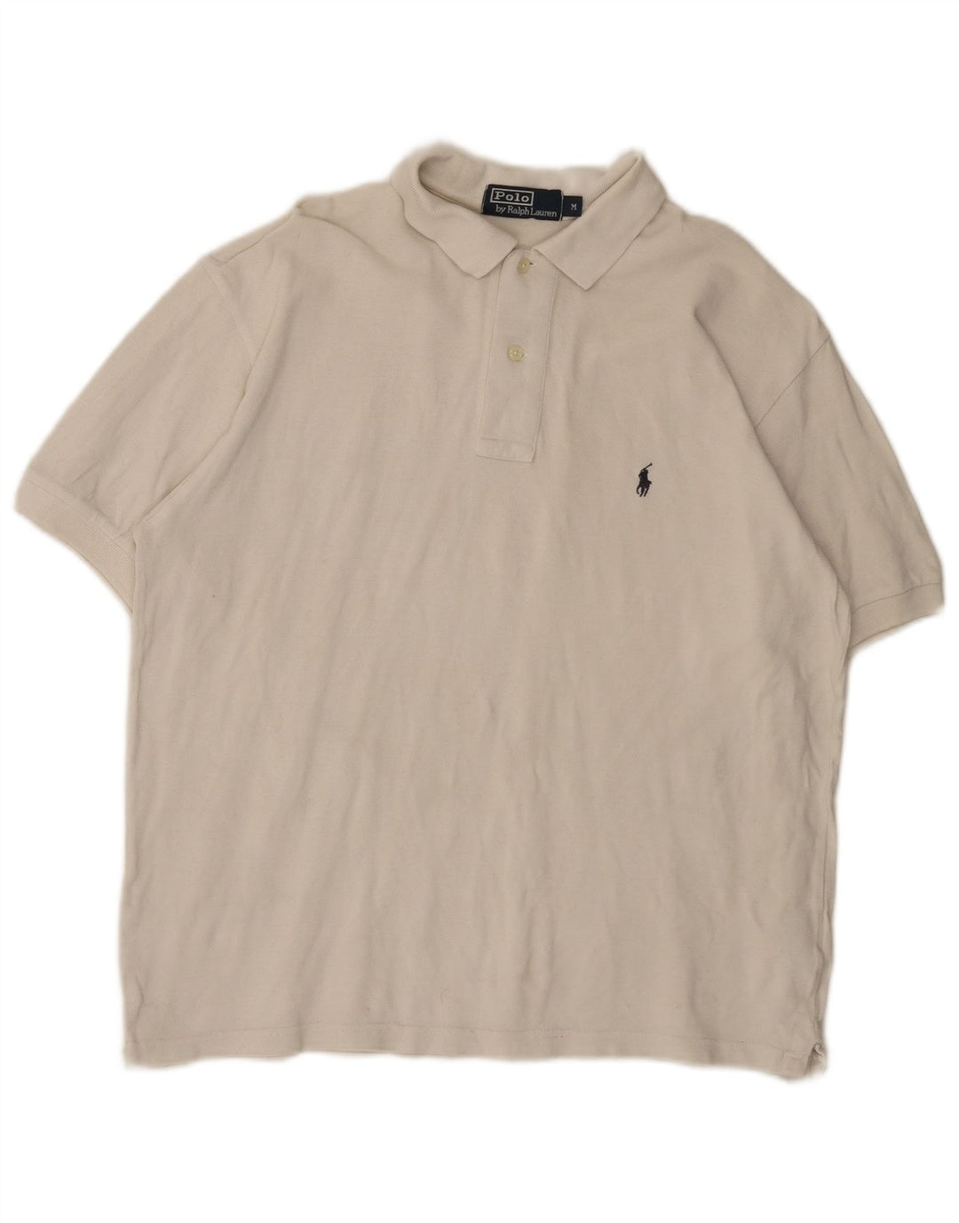 Polo Ralph Lauren Herre poloshirt Medium hvid bomuld
