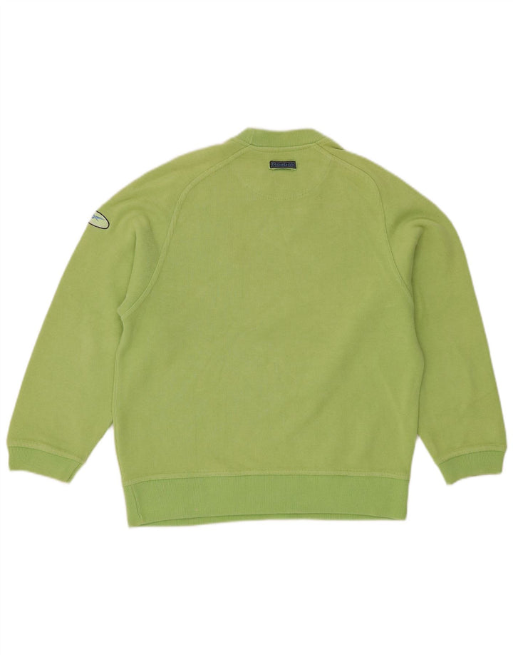 Reebok Boys Grafisk Sweatshirt Jumper 12-13 år Grøn Bomuld