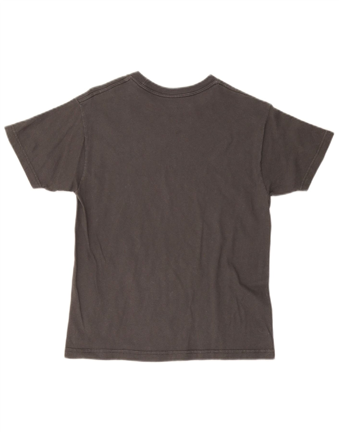 HURLEY Dame Classic Fit Grafisk T-shirt Top UK 18 Medium Grey Bomuld