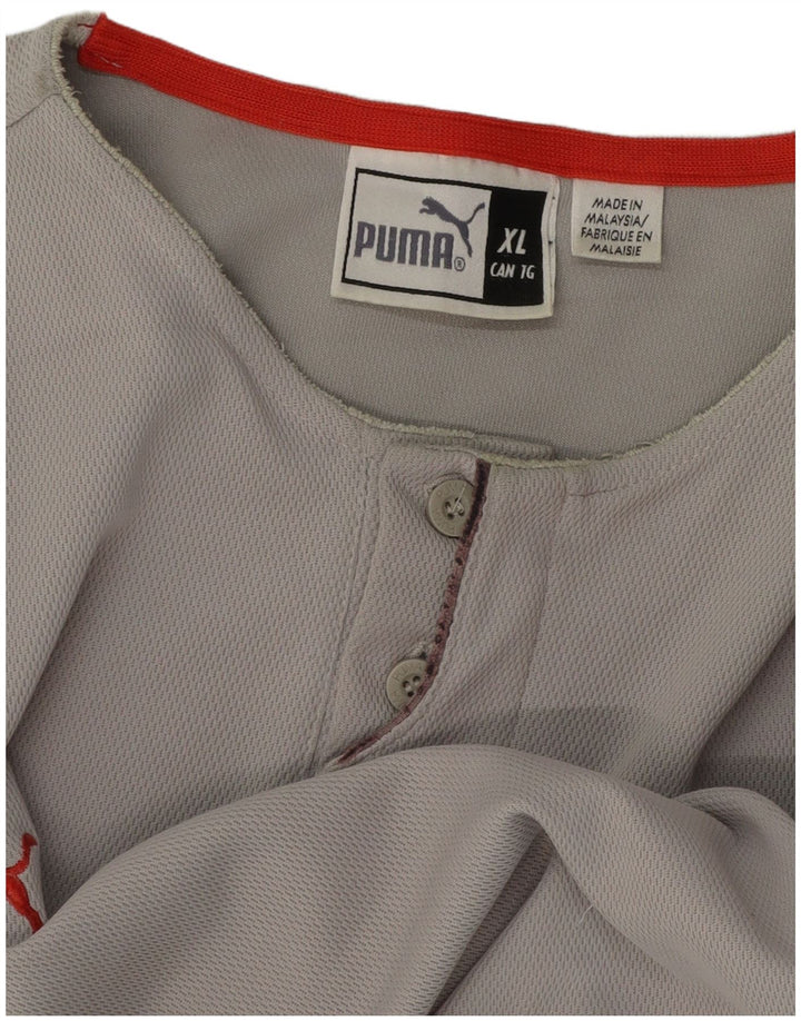 Puma Herre T-Shirt Top XL Grå