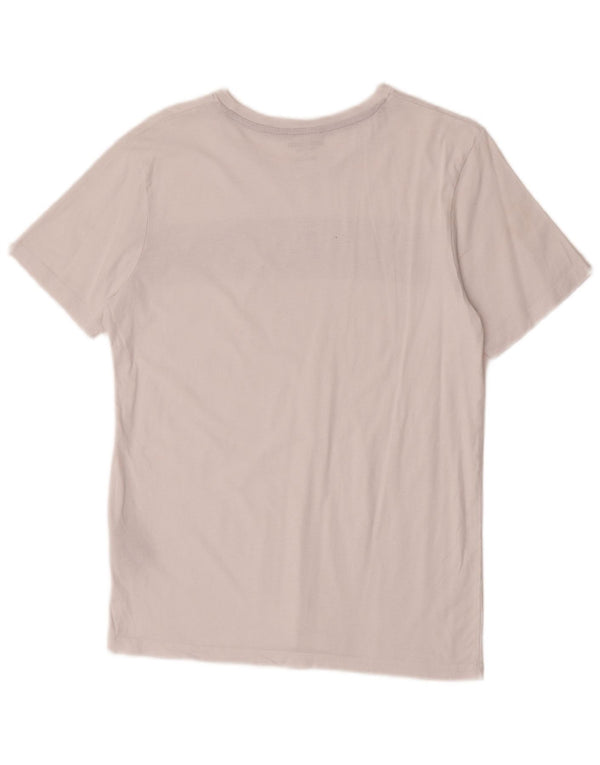 Jack & Jones Herre grafisk T-shirt Top Medium Hvid Bomuld