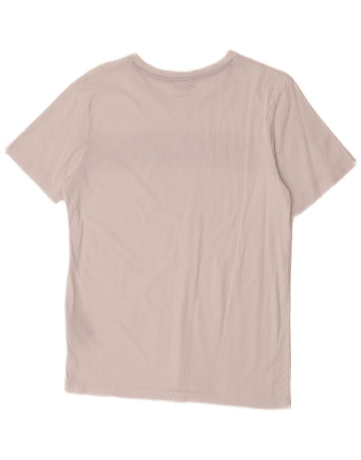 Jack & Jones Herre grafisk T-shirt Top Medium Hvid Bomuld