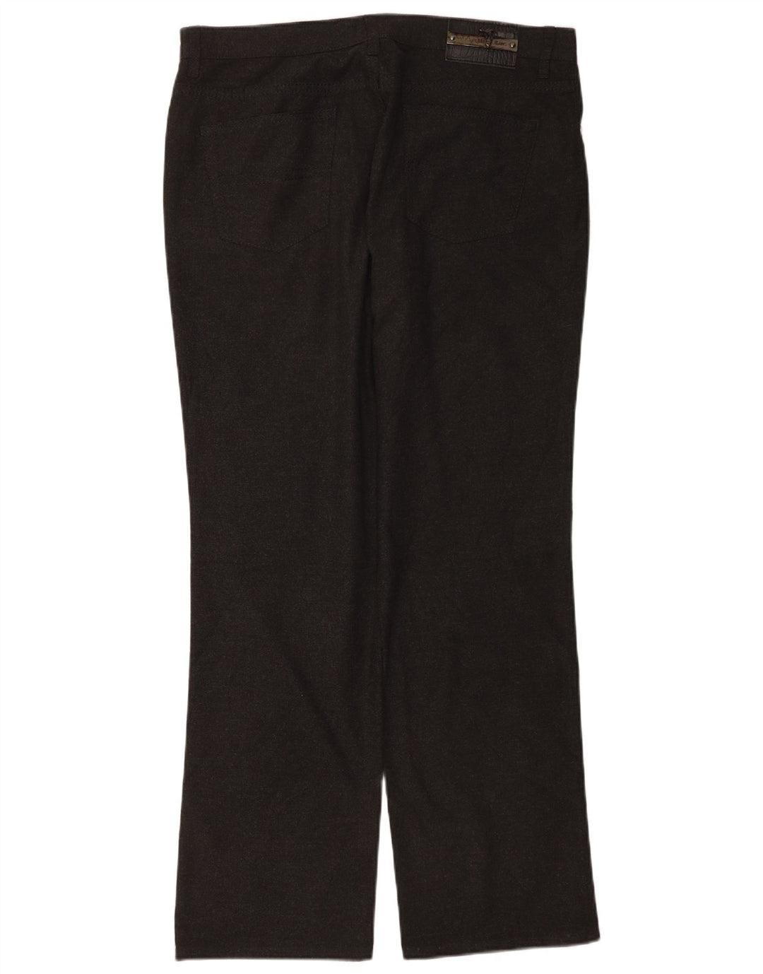 Trussardi Straight Casual Bukser til mænd W34 L30 Grå Polyester