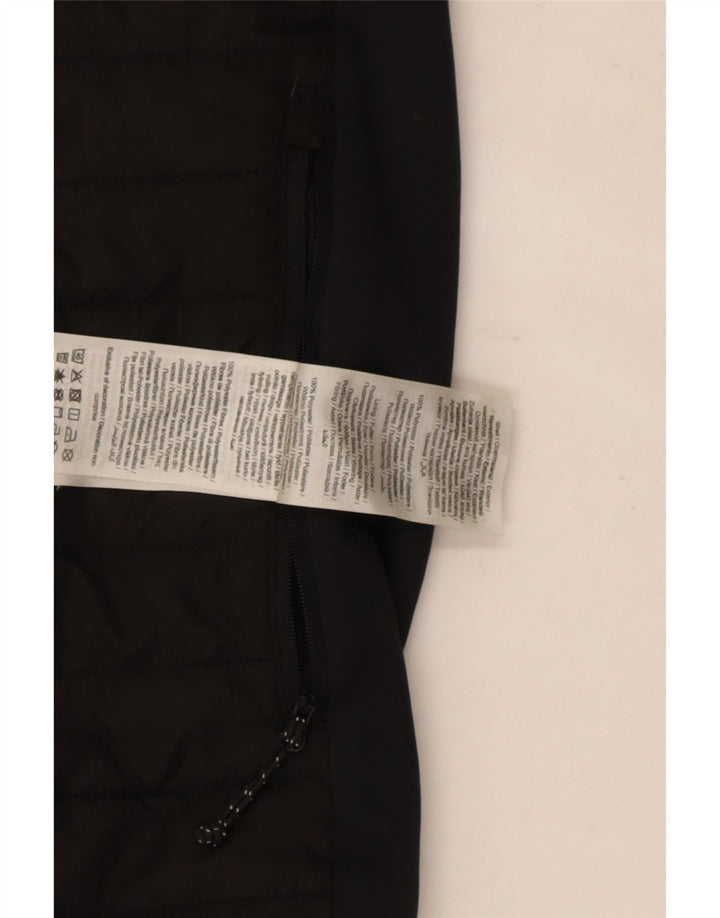 Jack & Jones Polstret Gilet UK 40 Large Black Colourblock Polyester