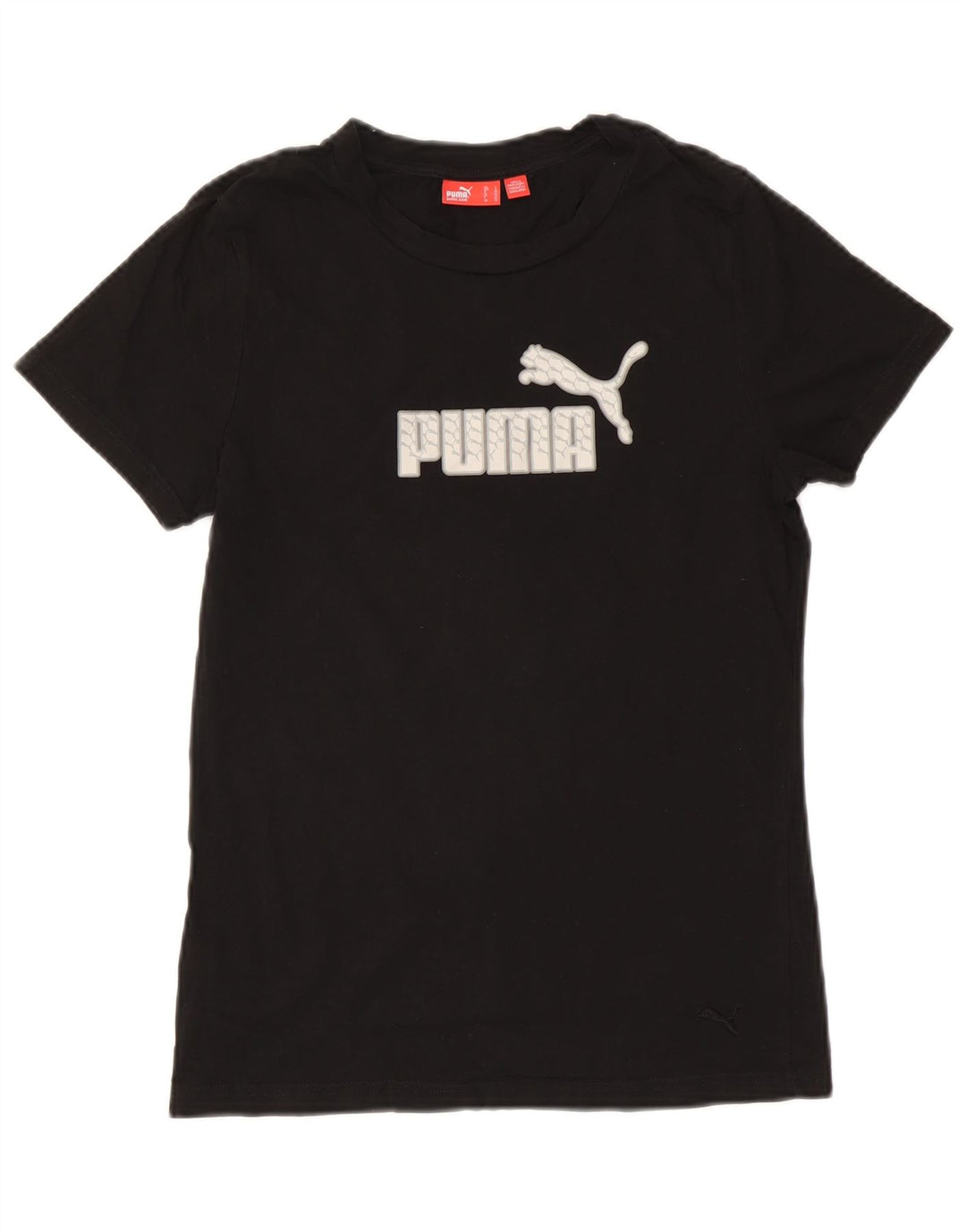 Puma Grafisk T-Shirt Top UK 14 Stor Sort