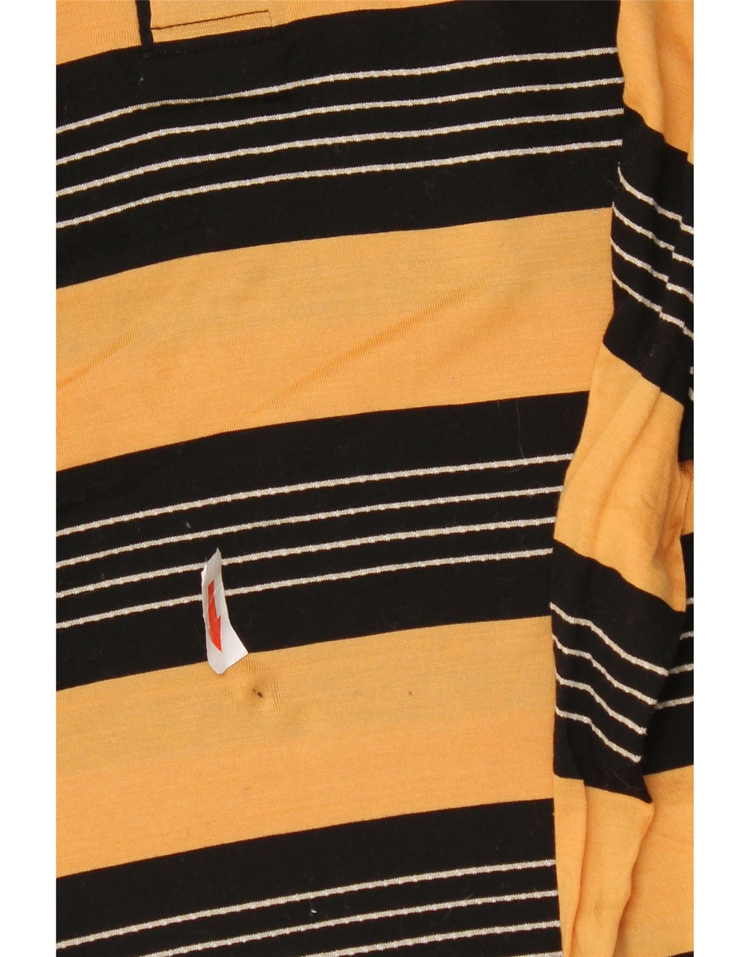 Pierre Cardin herre poloshirt Medium gul stribet bomuld