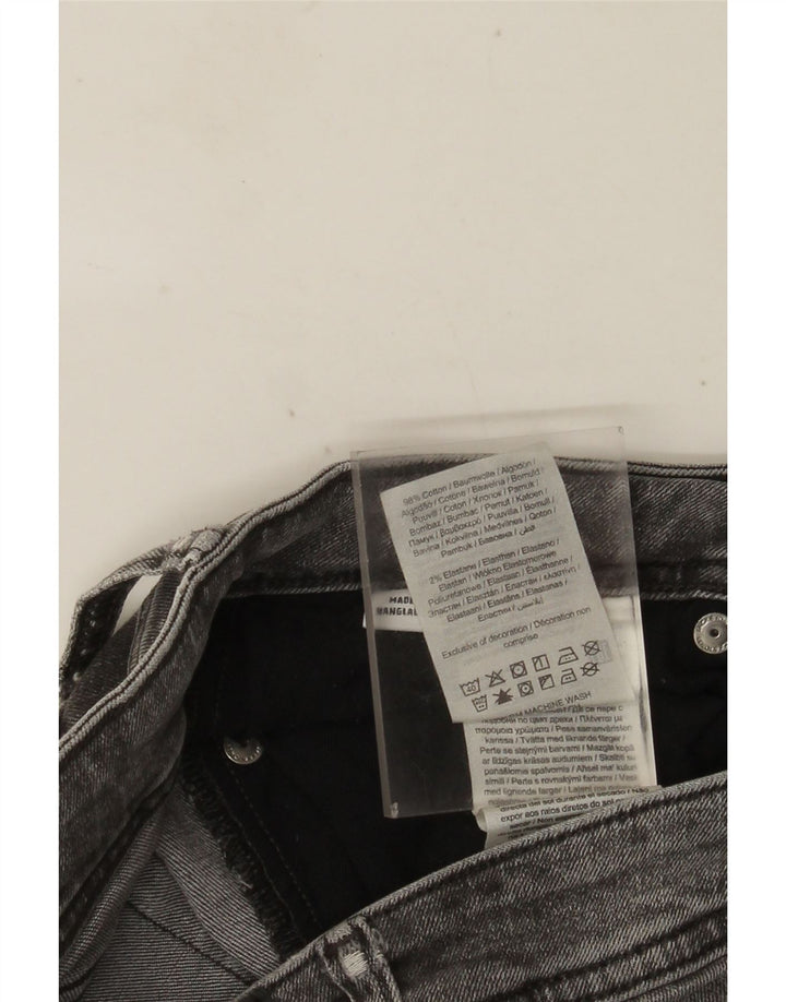 JACK & JONES Distressed Slim Jeans til mænd W30 L30 Grå Bomuld