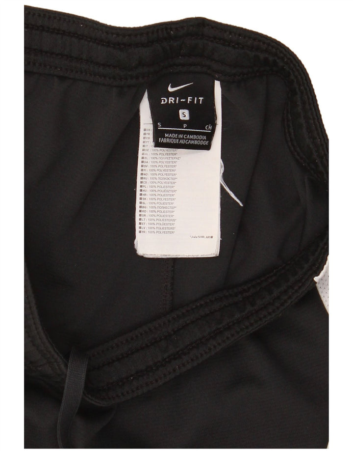 Nike sportsshorts til kvinder UK 10 Small Black Colourblock Polyester