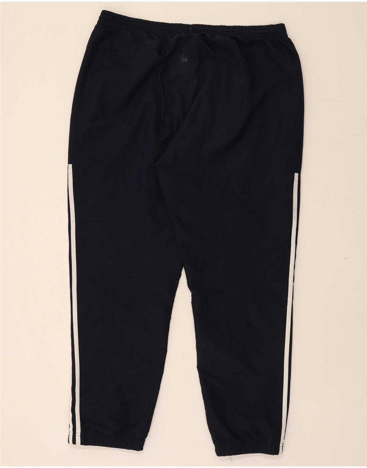 ADIDAS Mens Tracksuit Trousers Joggers XL Navy Blue Polyester