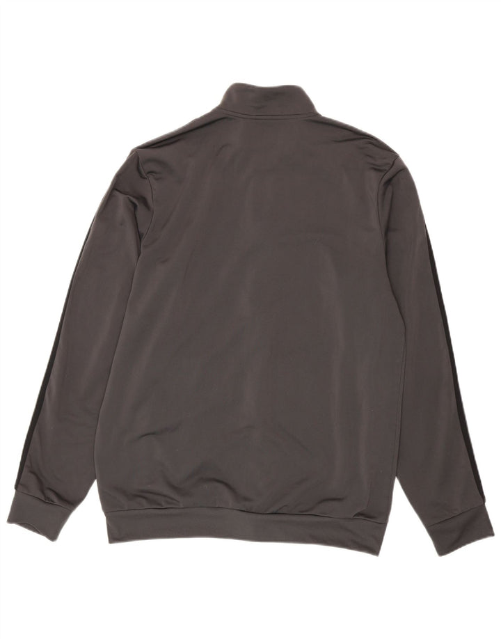 Adidas Træningsdragt til mænd, topjakke, stor grå polyester